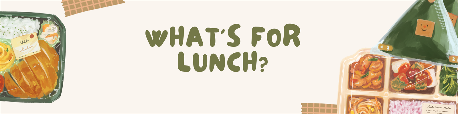 Lunch Banner